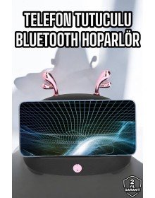 Yeni Nesil Akıllı Hoparlör Telefon Tutacağı Uzun Pil Ömrü Yüksek Ses Kaliteli
