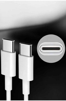 İOS Uyumlu Type-C Girişli Hızlı Şarj 15/15 Pro Max Adaptör ve Kablosu