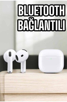 4.Nesil Kaliteli TWS Android ve İOS Uyumlu Mikrofonlu Kulaklık