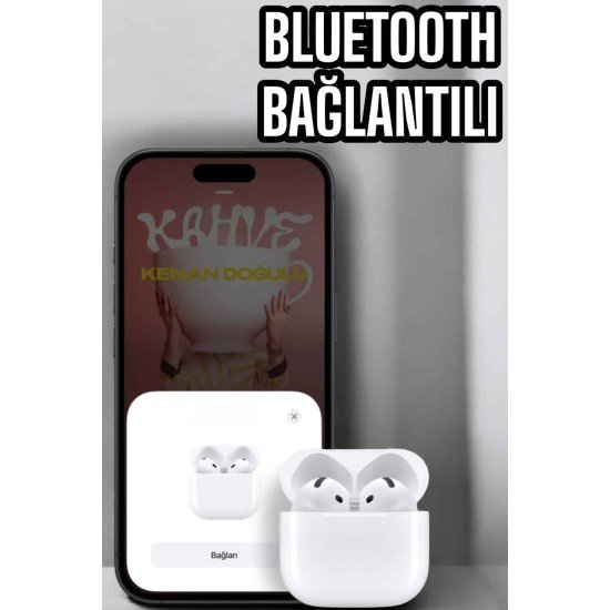 Kaliteli Ucuz İOS ve Android Uyumlu TWS Bluetooth Kulaklık ANC Özelliği