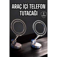 Telefon Tutucu Tüm Arabalara Uyumlu Araç İçi Katlanabilir Manyetik Tasarım