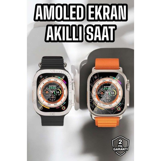 Akıllı Saat NFC ve GPS Uyumlu Uyku ve Sağlık Takibi Sesli Görüşme