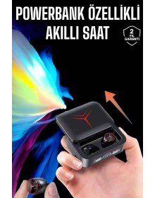 Powerbankli Kulaklık Bluetooth Bağlantılı Çoklu Bağlantı
