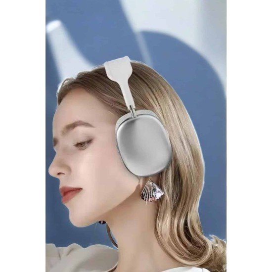 P9 Plus Kablosuz Kulak Üstü Bluetooth Kulaklık Beyaz Yüksek Ses Kaliteli P9 Plus Kablosuz Kulak Üstü Bluetooth Kulaklık Beyaz Yüksek Ses Kaliteli