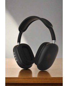 P9 Plus Kulaklık Siyah Bluetooth Bağlantılı Kulak Üstü Kablosuz ANC Özelliği