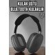P9 Plus Hi-fi Ses Kalitesi Ayarlanabilir Mikrofonlu Bluetooth Kulaklık Siyah