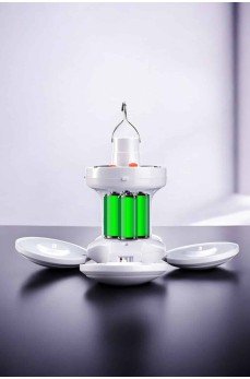 Güneş Enerjili Solar Aydınlatma Kamp Çadır Lambası Şarjlı Ampül Led Şarjlı El Feneri Işıldak