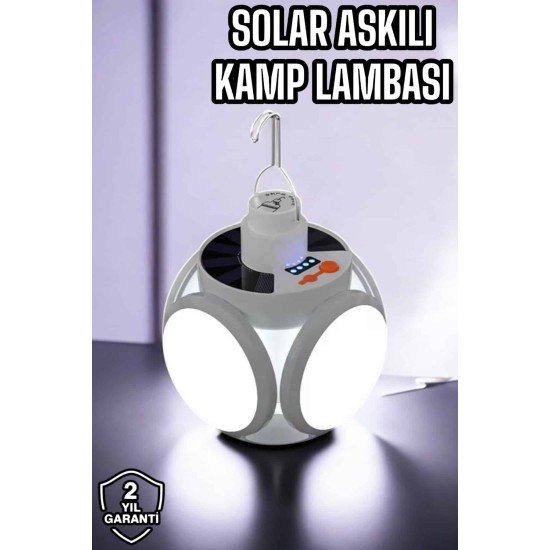 Güneş Enerjili Solar Aydınlatma Kamp Çadır Lambası Şarjlı Ampül Led Şarjlı El Feneri Işıldak Güneş Enerjili Solar Aydınlatma Kamp Çadır Lambası Şarjlı Ampül Led Şarjlı El Feneri Işıldak