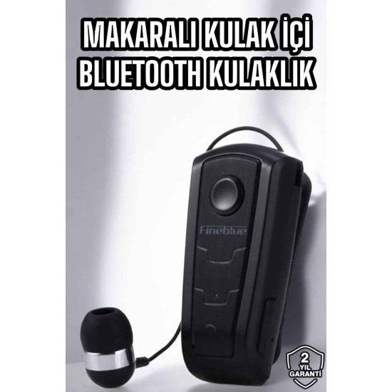 Makaralı Bluetooth Kulaklık Çağrı Cevaplama Kablolu Uzun Pil Ömrü Makaralı Bluetooth Kulaklık Çağrı Cevaplama Kablolu Uzun Pil Ömrü