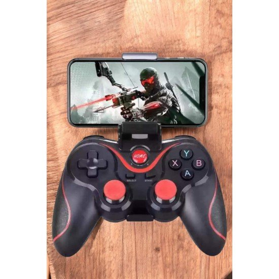 Android Uyumlu Gamepad X3 Game Stick Oyun Kolu Bluetooth Bağlantılı