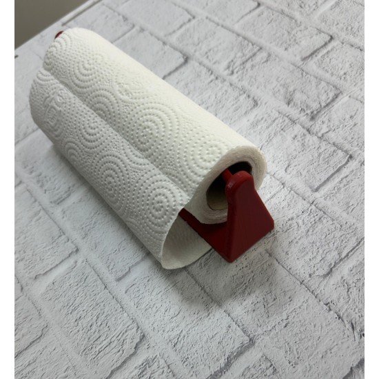 Kırmızı Peçete Tutucu Duvara Monte Pratik Kağıt Havlu Askısı Kırmızı Peçete Tutucu Duvara Monte Pratik Kağıt Havlu Askısı