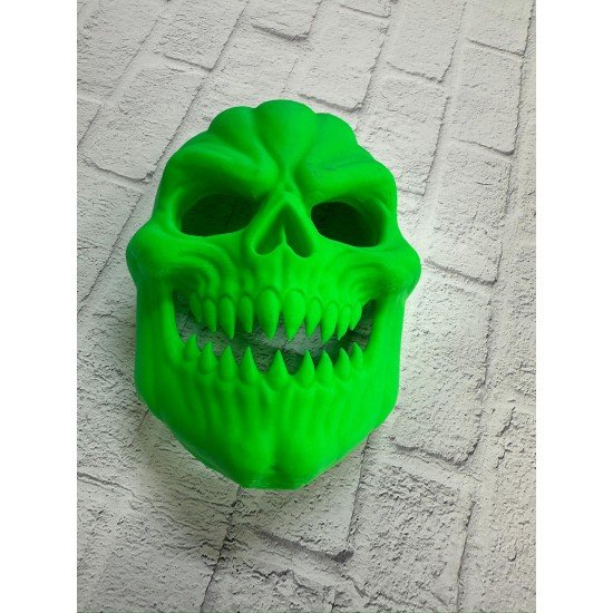 Yeşil Dekoratif Korku Maskesi Duvar Süsü Yeşil Dekoratif Korku Maskesi Duvar Süsü