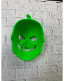 Yeşil Dekoratif Korku Maskesi Duvar Süsü