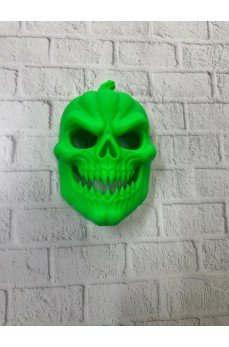 Yeşil Korku Temalı Maske Cadılar Bayramı Dekor