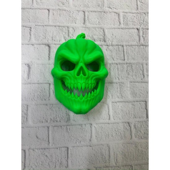 Yeşil Dekoratif Korku Maskesi Duvar Süsü Yeşil Dekoratif Korku Maskesi Duvar Süsü