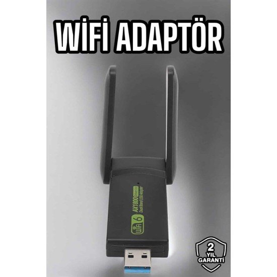 Wifi Adaptör Çift Bantlı Kablosuz Wifi Adaptörü Wifi Adaptör Çift Bantlı Kablosuz Wifi Adaptörü