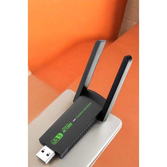 Wifi Adaptör Çift Bantlı Kablosuz Wifi Adaptörü Wifi Adaptör Çift Bantlı Kablosuz Wifi Adaptörü