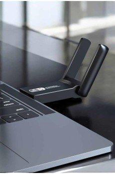 Wifi Adaptör Çift Bantlı Kablosuz Wifi Adaptörü
