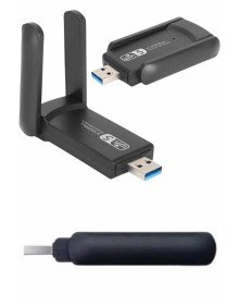 Wifi Alıcı Dual Band Usb 3.0 Adaptör Kablosuz Windows 7/8/10/11