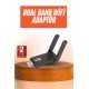 Wifi Alıcı Dual Band Usb 3.0 Adaptör Kablosuz Windows 7/8/10/11