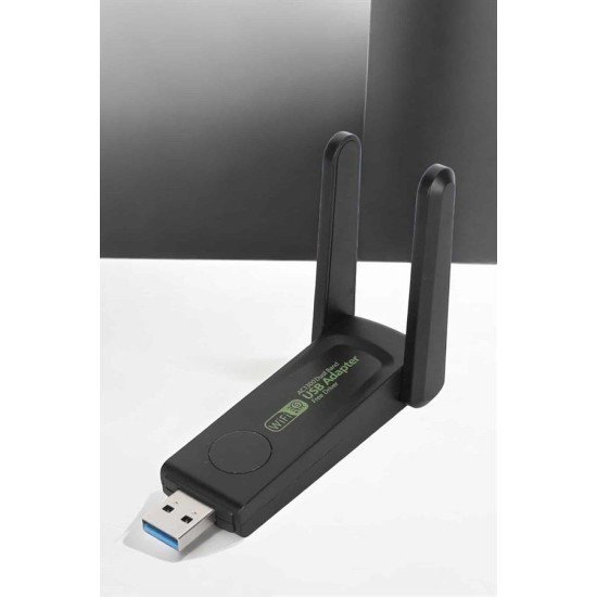 Wifi Alıcı Wifi Adaptörü USB Girişli 3.0