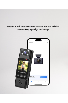 Hareket Algılayıcılı Taşınabilir Mini Kamera – 3MP Fotoğraf, Düşük Güç Tüketimi Hareket Algılayıcılı Taşınabilir Mini Kamera – 3MP Fotoğraf, Düşük Güç Tüketimi