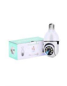 Wifi Güvenlik Kamerası 360 Derece Dönebilen Harekete Duyarlı Gece Görüşlü Ampul