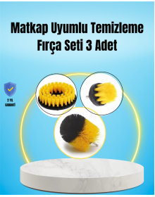 Yağ, Kir ve Pas Temizliği İçin Güçlü Naylon Kıllı Temizlik Fırçası