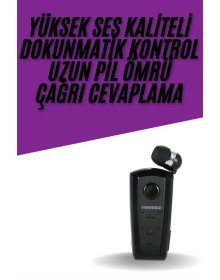 Yaka Kulaklığı Andorid Tüm Cep Telefonlarına Uyumlu Mikrofonlu Titreşimli Makaralı