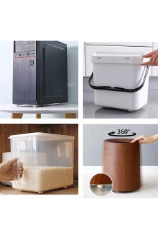 Yapışkanlı Eşya Kaydırma Bilyeleri - Kolay Taşıma Aparatı 4 Adet