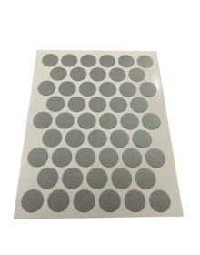 Yapışkanlı Vida Tapası Metalik Gri 14 mm