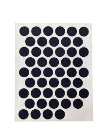 Yapışkanlı Vida Tapası Siyah 14 mm