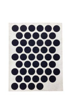 Yapışkanlı Vida Tapası Siyah 14 mm