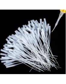 Yapıştıcı Mikro Uçları Plastik Yapıştırıcı Şişe Uçları Şırınga Ucu 10 Adet