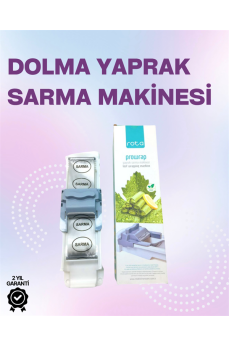Yaprak Sarma Makinesi – Üzüm, Lahana ve Pazı İçin Otomatik Sarım Kolaylığı.