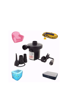 Yatak Şişirme Havuz Şişirme - Boşaltma Pompası Araç Şarj 12V