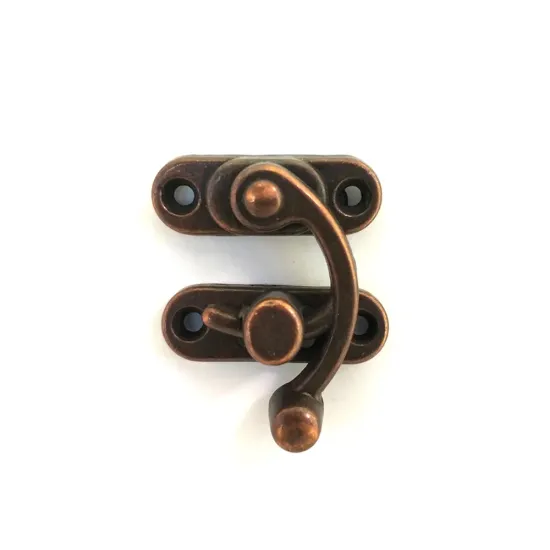 Yay Gözü, Ahşap Kutu Klipsi - Büyük 37x45 mm, Antik, 1 Adet Yay Gözü, Ahşap Kutu Klipsi - Büyük 37x45 mm, Antik, 1 Adet