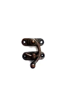 Yay Gözü, Ahşap Kutu Klipsi - Küçük 28x33 mm, Antik, 100 Adet