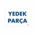 Yedek Parça Uyarı Levhası 17,5x25 KOD:1788