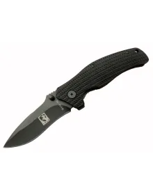 Yele M446 Siyah Kamp Çakı 20cm - Yarı Otomatik, Kemerlikli