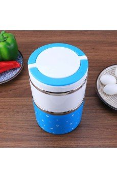 Yemek Termosu 2li Tutacaklı Sefer Tası - Hiper 2 Katlı Yemek Termos