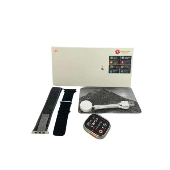 Yeni Nesil Akıllı Kol Saati Nabız Ölçer GPS Uyumlu 49 MM Kasa Yeni Nesil Akıllı Kol Saati Nabız Ölçer GPS Uyumlu 49 MM Kasa