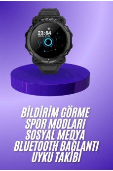 Yeni Nesil Akıllı Saat Bluetooth Bağlantılı Android ve İOS Uyumlu