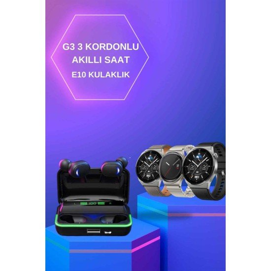 Yeni Nesil Akıllı Saat Ve Bluetooth Kulaklık Titreşim Bildirimleri Uyku Takibi Yeni Nesil Akıllı Saat Ve Bluetooth Kulaklık Titreşim Bildirimleri Uyku Takibi