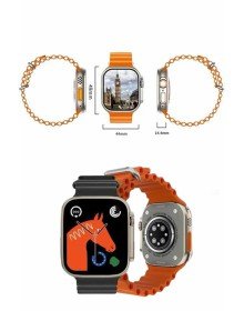 Yeni Nesil Bluetooth Bağlantılı Akıllı Saat Sosyal Medya Girişli Uyku Takibi