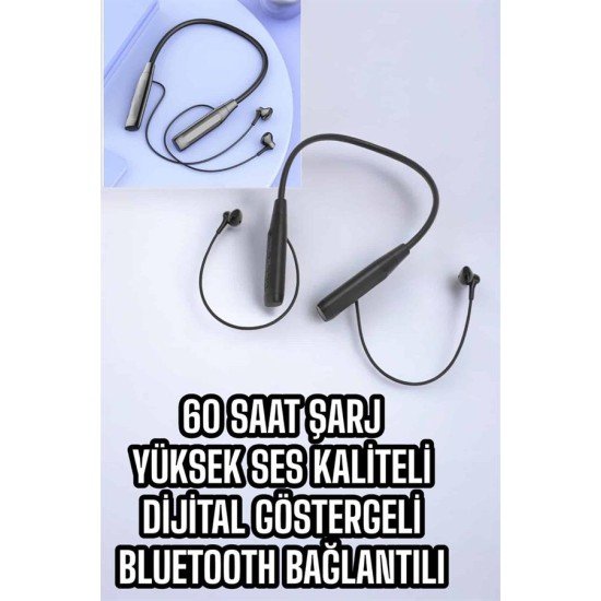 Yeni Nesil Bluetooth Kulaklık Kablolu Kulak İçi Dijital Göstergeli Yeni Nesil Bluetooth Kulaklık Kablolu Kulak İçi Dijital Göstergeli