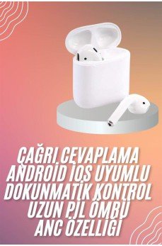 Yeni Nesil Dokunmatik Kontrol Çağrı Cevaplayabilen Kablosuz Bluetooth Kulaklık