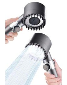 Yeni Nesil Duş Başlığı Paslanmaz Çelik Masaj Etkili Ergonomik Tasarım Su Basınçlı