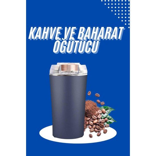 Yeni Nesil Kahve ve Baharat Öğütücü Paslanmaz Çelik Kahve Değirmeni Yeni Nesil Kahve ve Baharat Öğütücü Paslanmaz Çelik Kahve Değirmeni