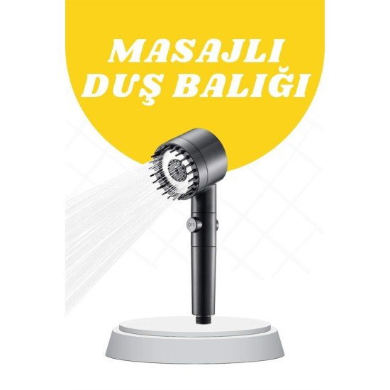Yeni Nesil Masaj Etkili Duş Başlığı Su Basınçlı Tazyikli Özel Yeni Nesil Masaj Etkili Duş Başlığı Su Basınçlı Tazyikli Özel
